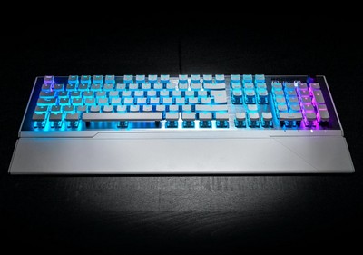 ROCCAT Vulcan 122 AIMO Gaming Keyboard (White/Grey) ROC12941BN
