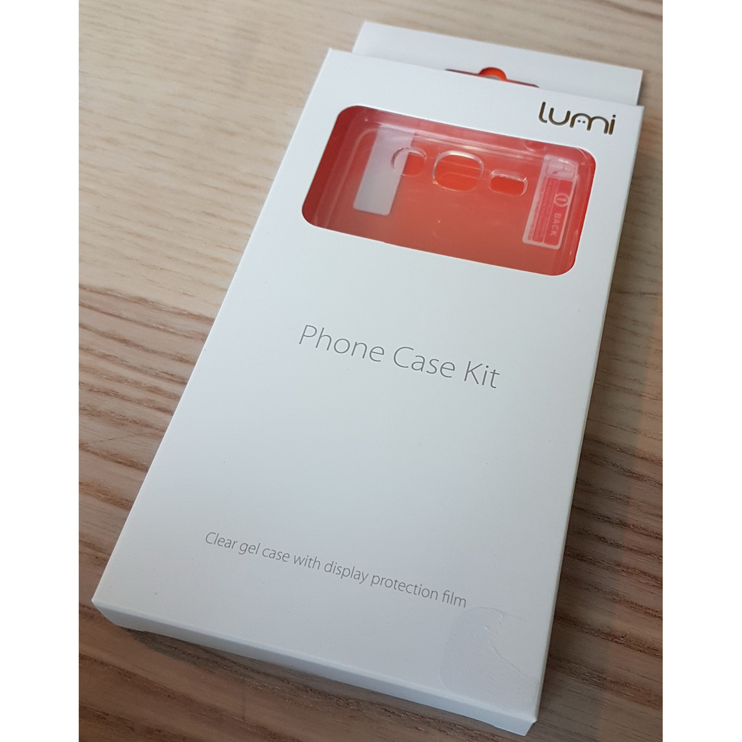 Lumi Case for iPhone X (Clear) CAS-TK100-IPED-01		