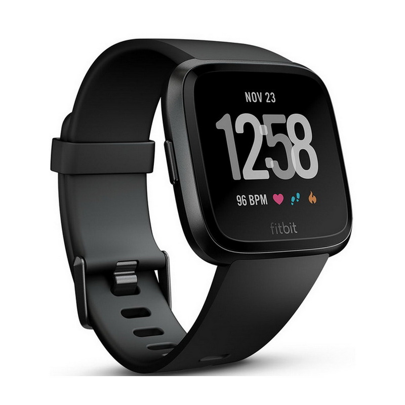 Fitbit Smart Watch (Black/Black) Versa