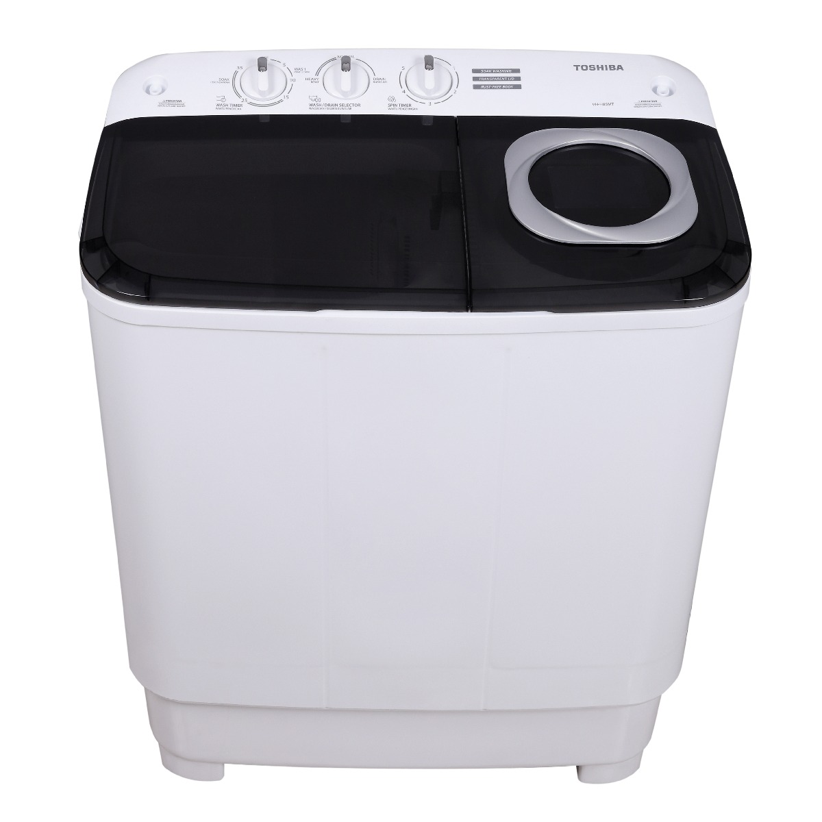 Toshiba Top Load Twin Tub Washing Machine (7.5/ 4.6 kg) VH-H85MT