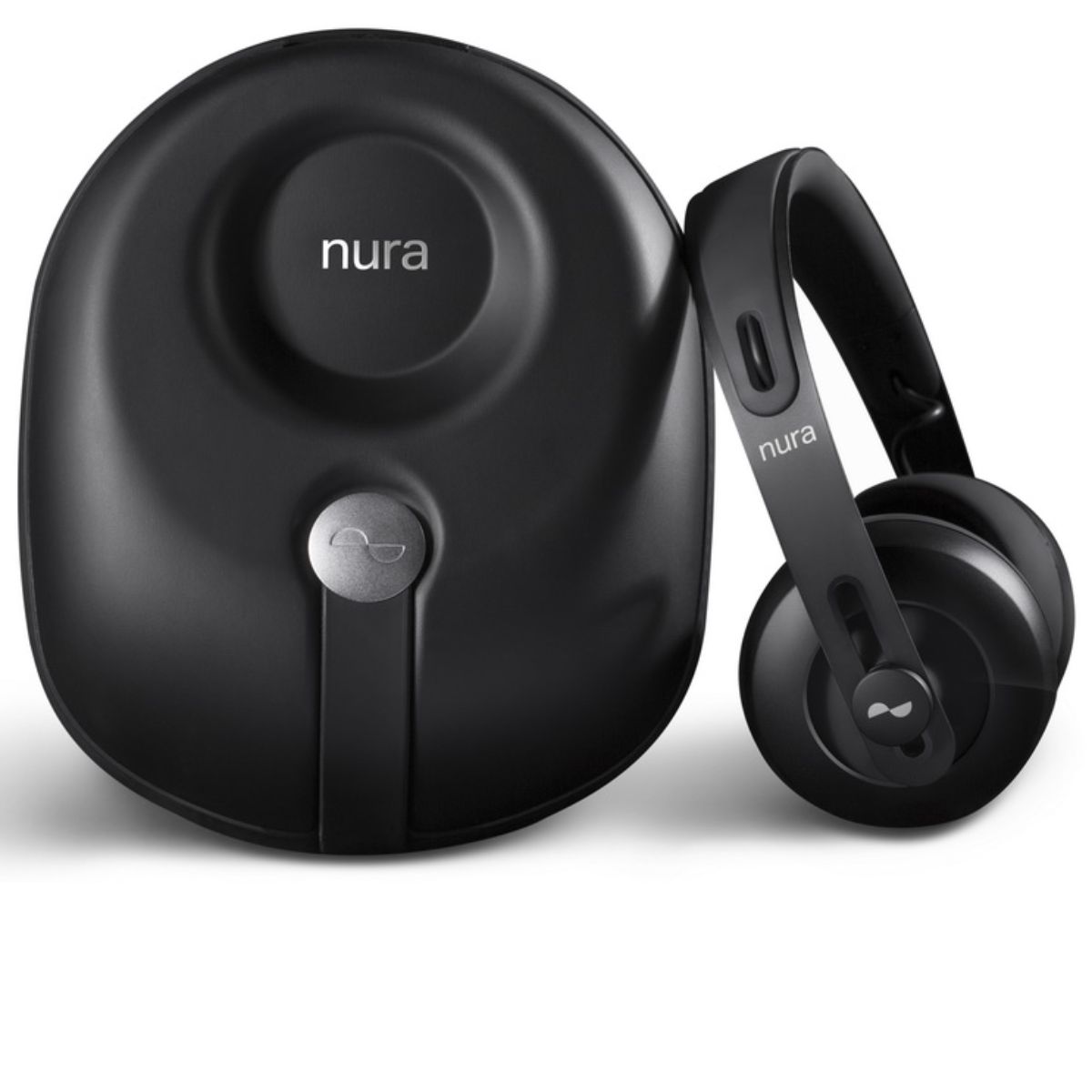 Nuraphone In-Ear with Over-ear Wire Headphone (Black) NR-I10B