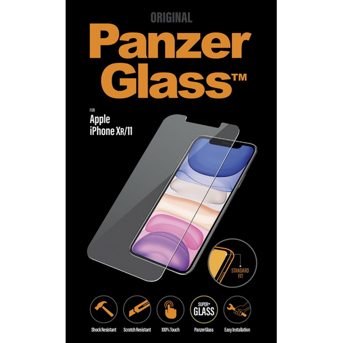 Panzerglass Film for iPhone XR/11 Tempered Glass-Clear 2662