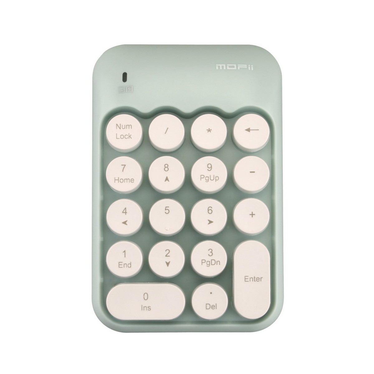 MOFII Wireless Numeric Keypad (Green) Biscuit