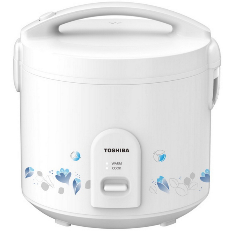 Toshiba Rice Cooker (500 W, 1 L, White) RC-T10JH(W)