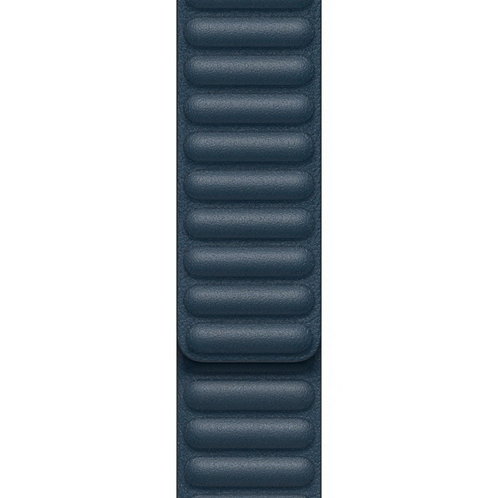 APPLE Watch Band (40mm., Medium, Leather Link, Baltic Blue)