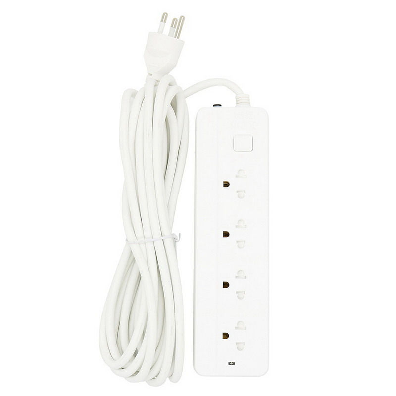 Vox Power Strip (4 Outlet, 1 Switch, 5M, White) F5STB-VS01-1402