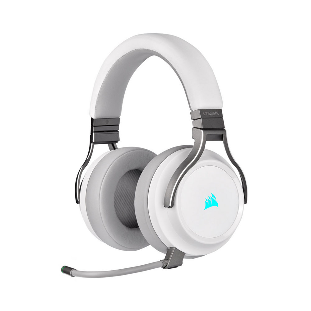 CORSAIR Over-Ear Wireless Gaming Headphone (White) CA-9011186-AP WH