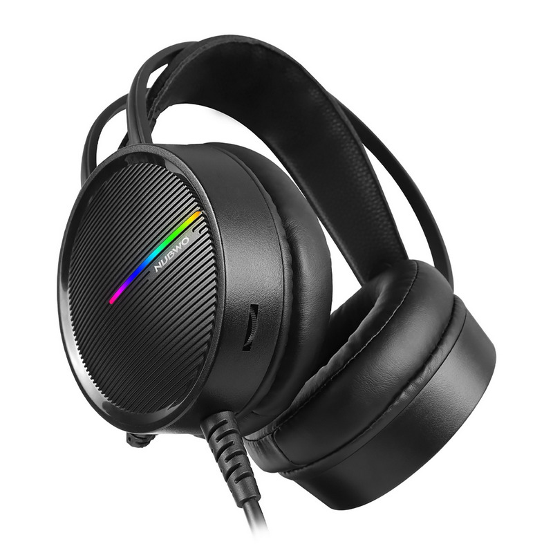 NUBWO Over-Ear Wire Gaming Headphone (Black) X98
