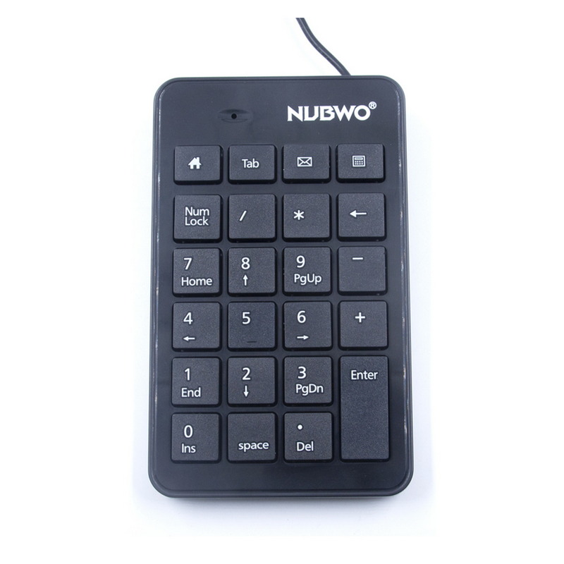 NUBWO Numeric Keypad (Black) NK-22
