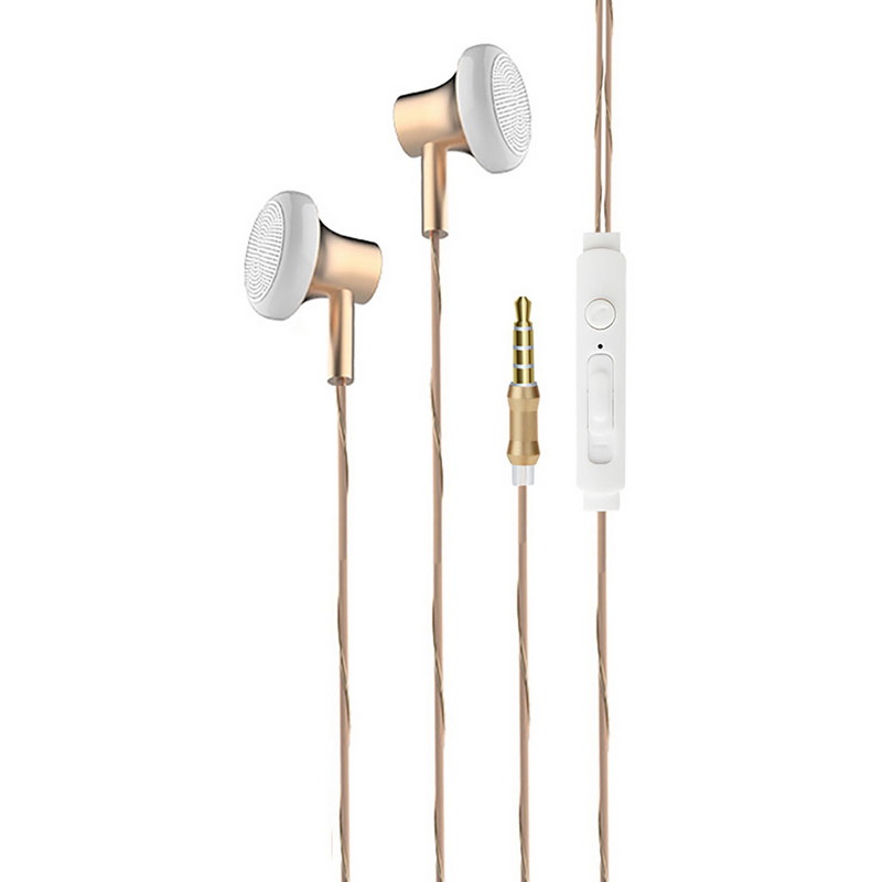 SENDEM In-Ear Wire Headphone (Gold) SDM-U202