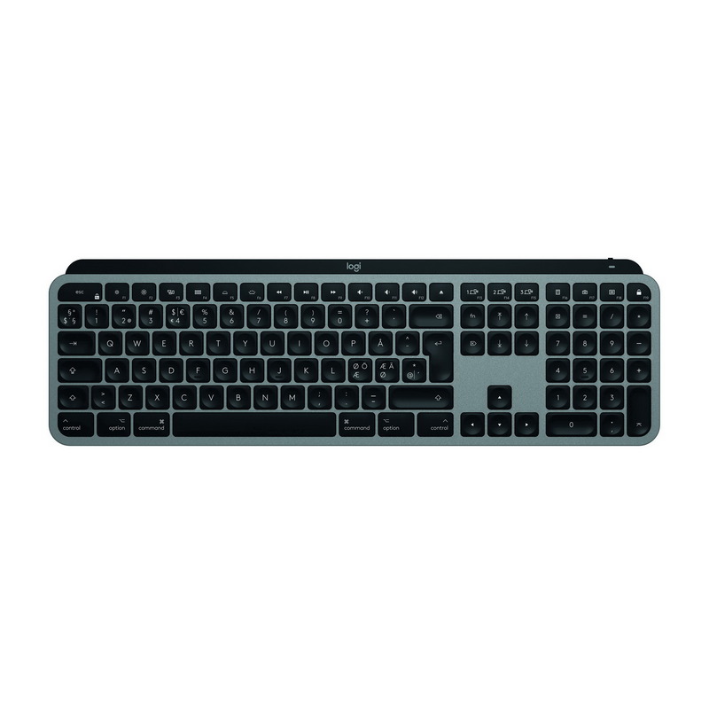 LOGITECH Wireless Keyboard (Space Grey) MX Keys for Mac