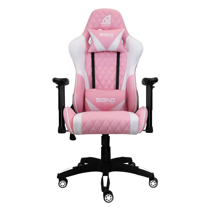 SIGNO Gaming Chair (Pink/White) GC-203PW