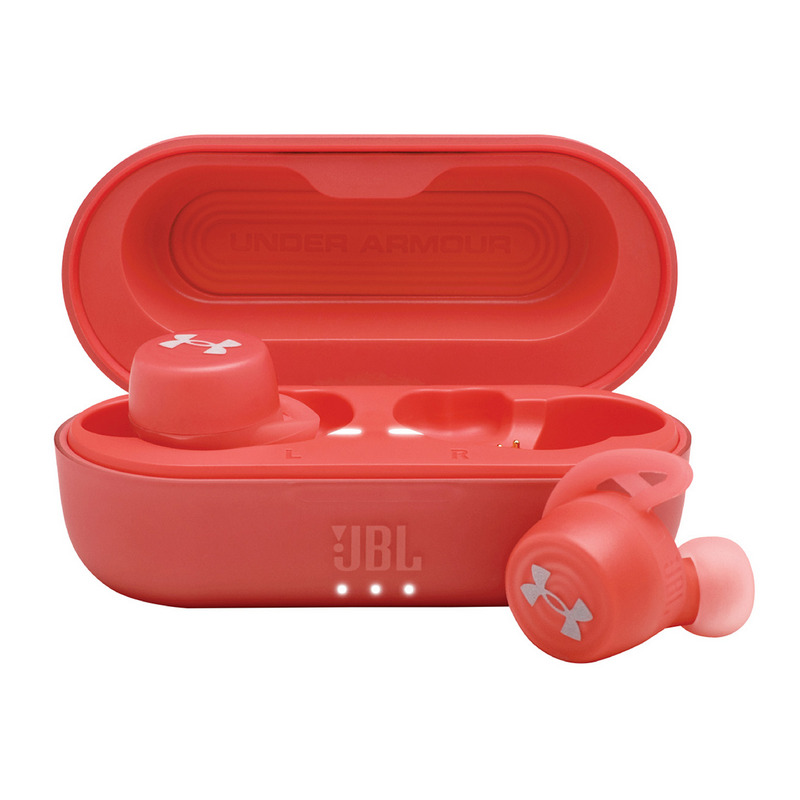 JBL In-Ear Bluetooth Headphone (Red) Under Armour True Wireless Streak