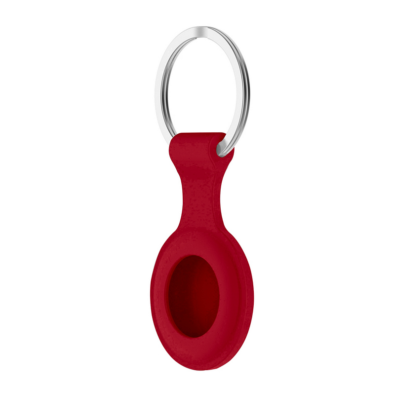 HEAL Case for Airtag (Red) Silicone Hook