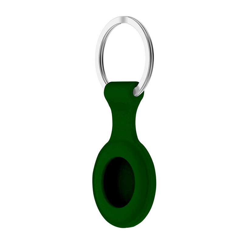 HEAL Case for Airtag (Pine Green) Silicone Hook