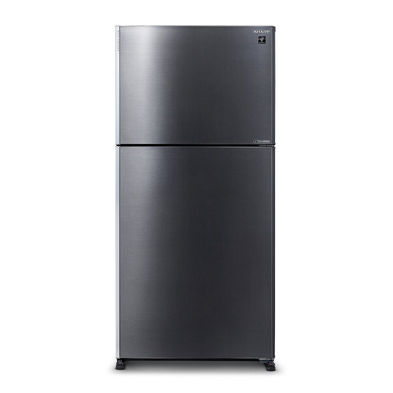Sharp Double Doors Refrigerator (18.4 Cubic, Silver) SJ-X510TP2-SL