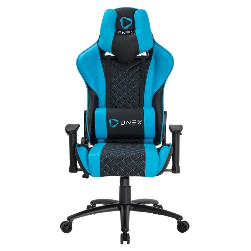 ONEX เก้าอี้เกมมิ่ง (สีดำ-ฟ้า) รุ่น GX3-BLACK-BLUE