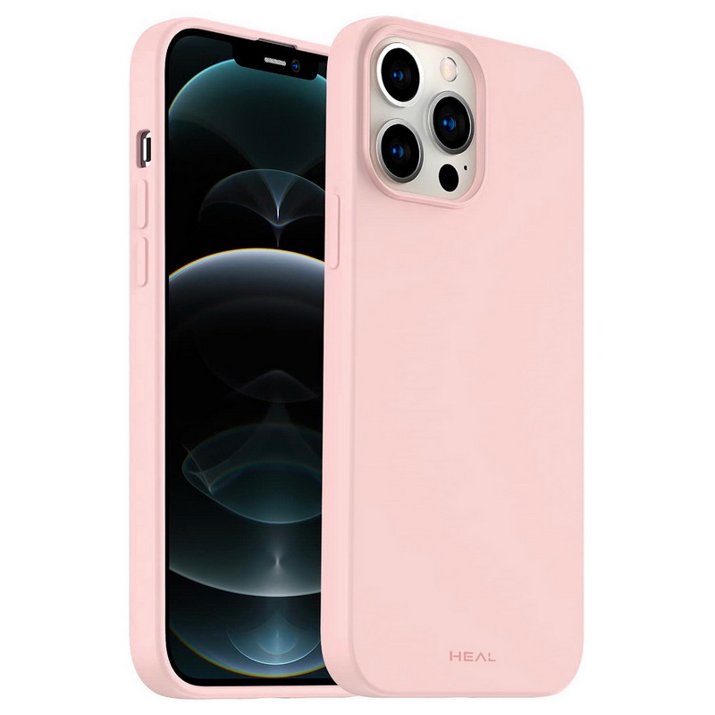 HEAL Liquid Silicone Case For iPhone 13 Pro (Lovely Pink)