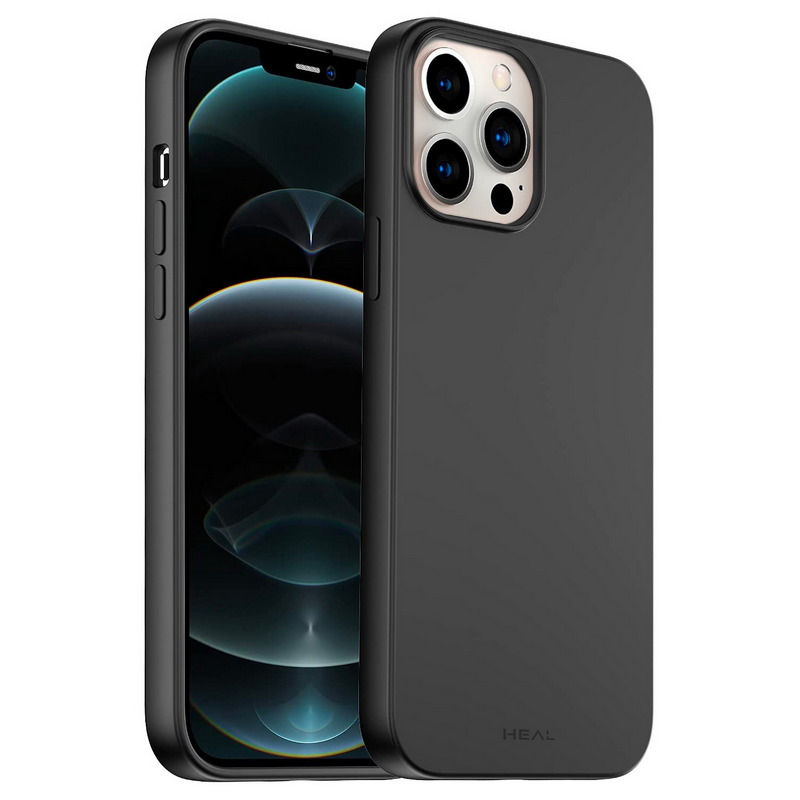 HEAL Liquid Silicone Case For iPhone 13 Pro (Midnight Black)