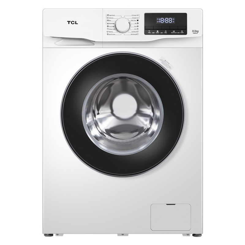 TCL Front Load Washing Machine ( 8 kg) P608FLW