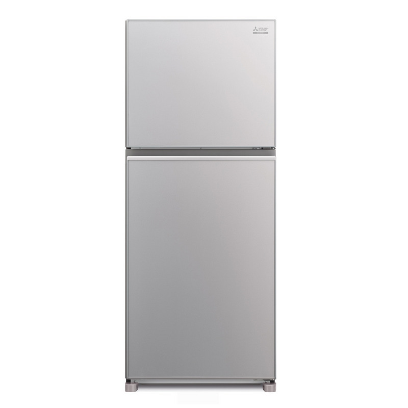Mitsubishi Electric Double Doors Refrigerator (13.3 Cubic, Glass Stellar Silver) MR-FX41ES-GSL