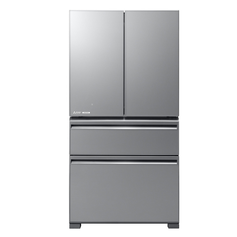 Mitsubishi Electric 4 Doors Refrigerator (19.9 Cubic, Glass Stellar Silver) MR-LX60ES-GSL