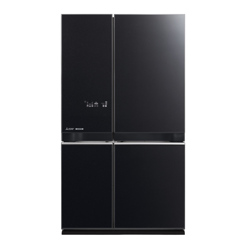 Mitsubishi Electric 4 Doors Refrigerator (20.5 Cubic, Glass Brilliant Black) MR-LA65ES-GBK