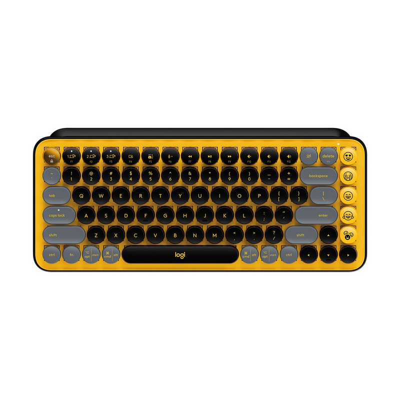 LOGITECH Wireless Keyboard (Blast Yellow) Model 920-010814