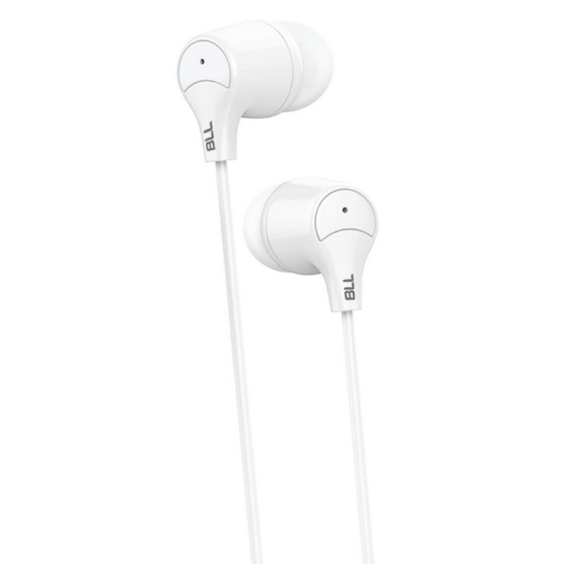 BLL In-ear Wire Headphone (White) 6038