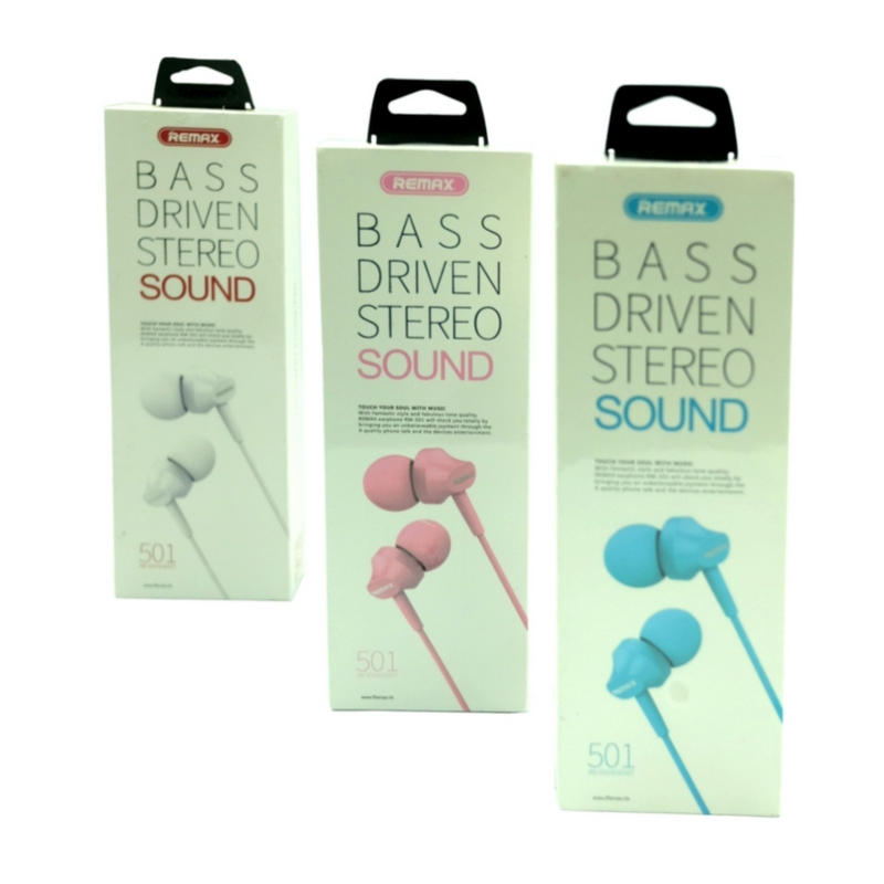REMAX In-ear Wire Headphone (Mixed Color) RM-501