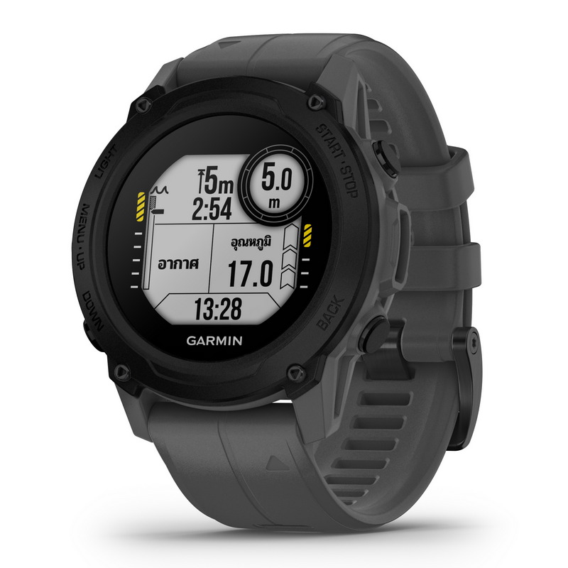 GARMIN Descent G1 Smart Watch (45.5 mm., Slate Gray Case, Slate Gray Band) 