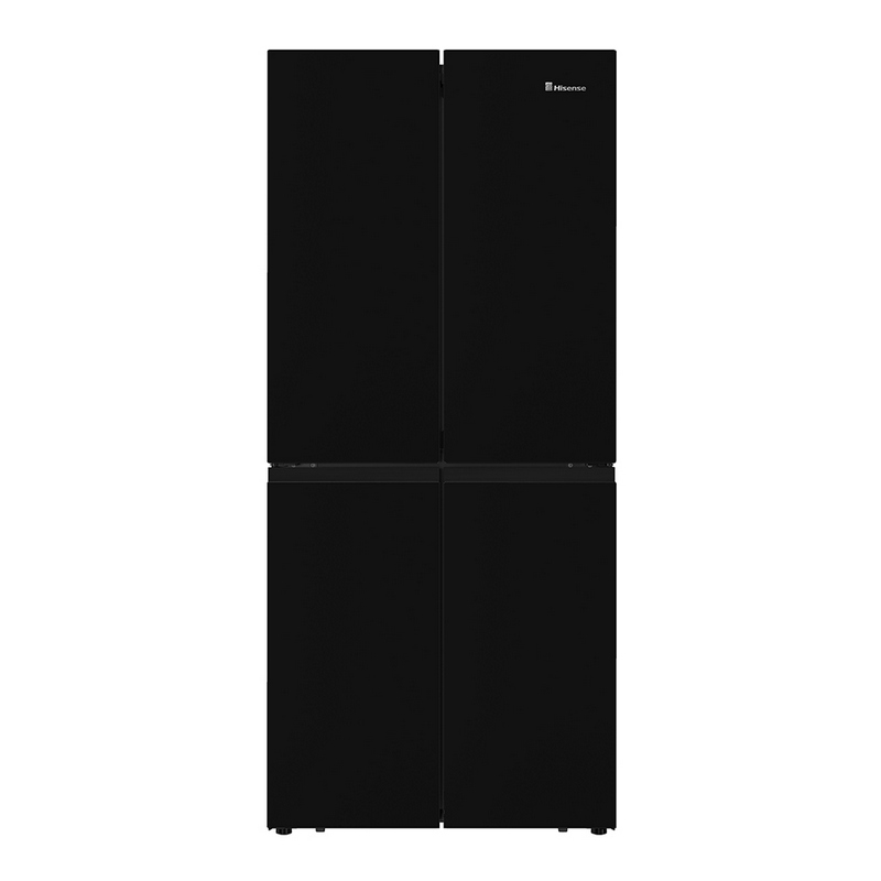 Hisense 4 Doors Refrigerator (16.1 Cubic, Glass Black) RQ560N4TBU 