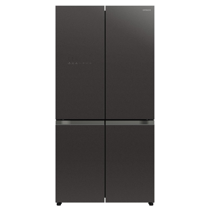 Hitachi 4 Doors Refrigerator (22.8 Cubic, Glass Mauve Gray) RWB700VTH2 GMG