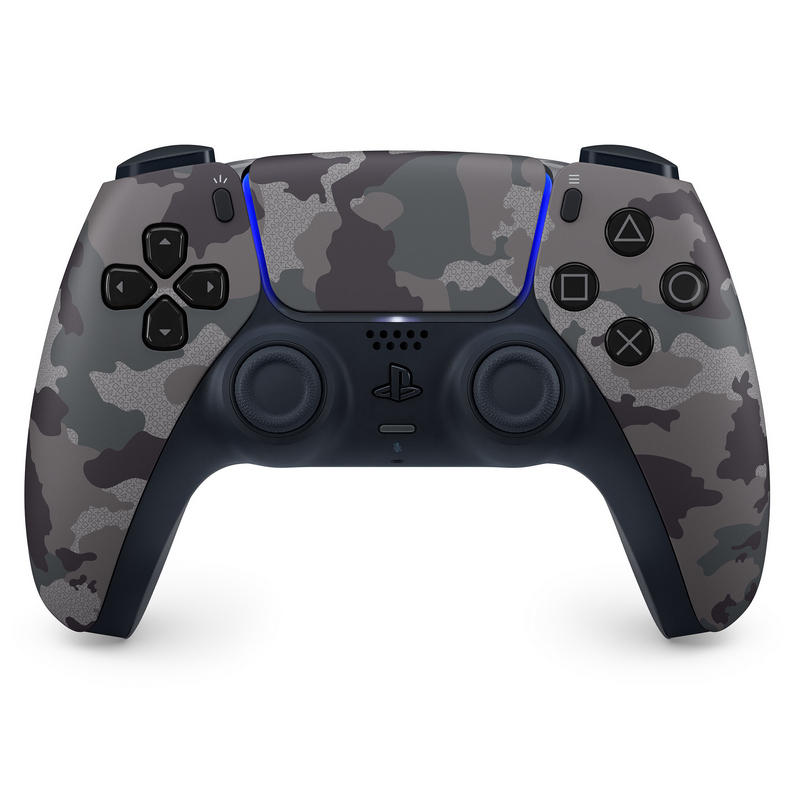 PS5 DualSense? Wireless Controller (Gray Camouflage) 