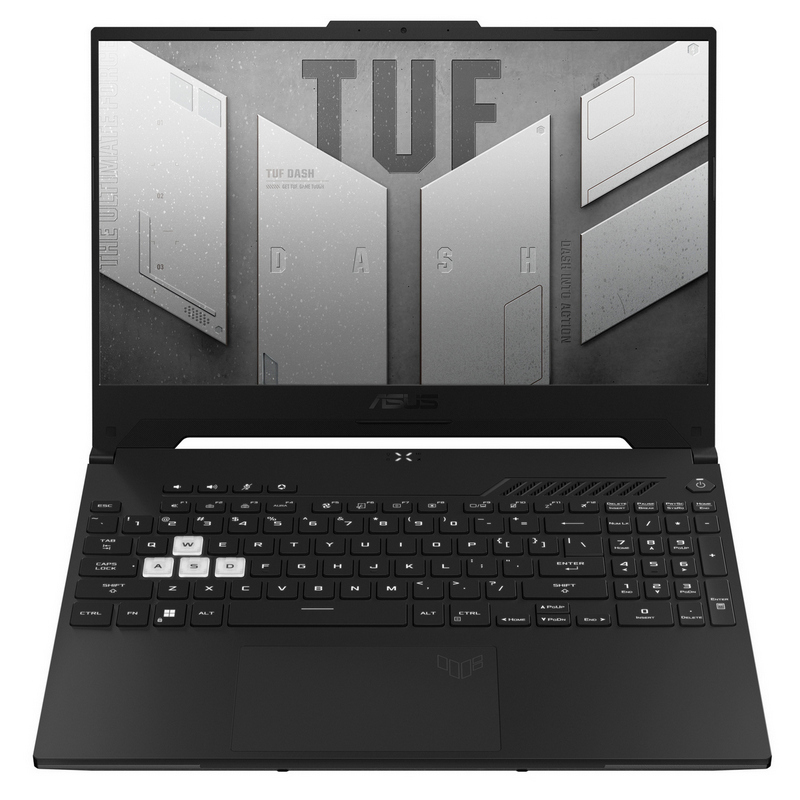 Asus TUF Dash F15 Gaming Notebook (15.6", Intel Core i5, RAM 16GB, 512GB, Off Black) FX517ZM-HN094W + Bag