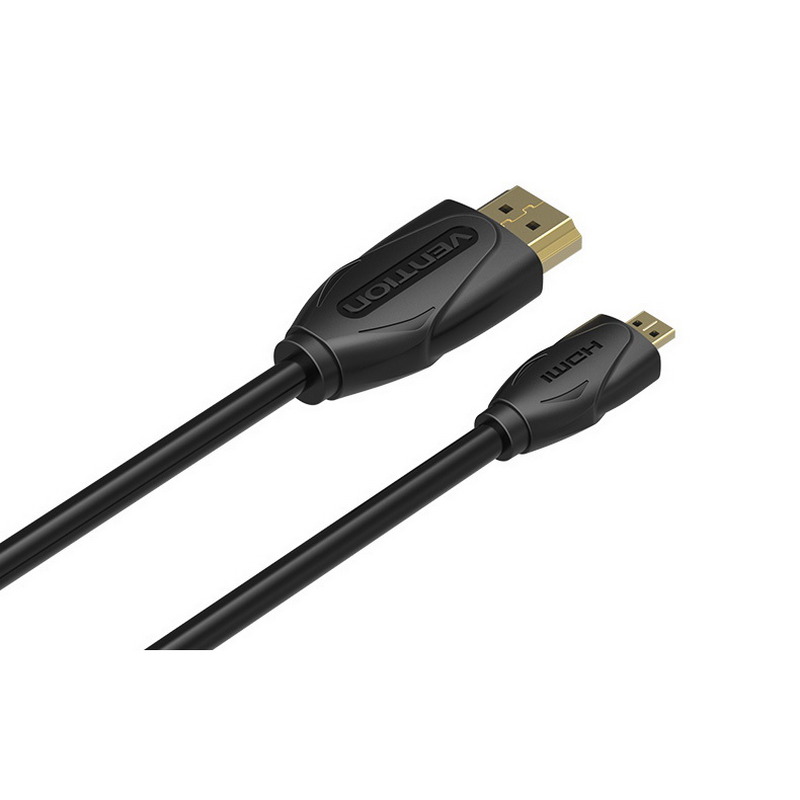 VENTION Micro HDMI to HDMI Cable (2M,Black) VAA-D03-B200
