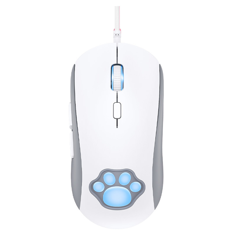 Onikuma Gaming Mouse (White) NEKO