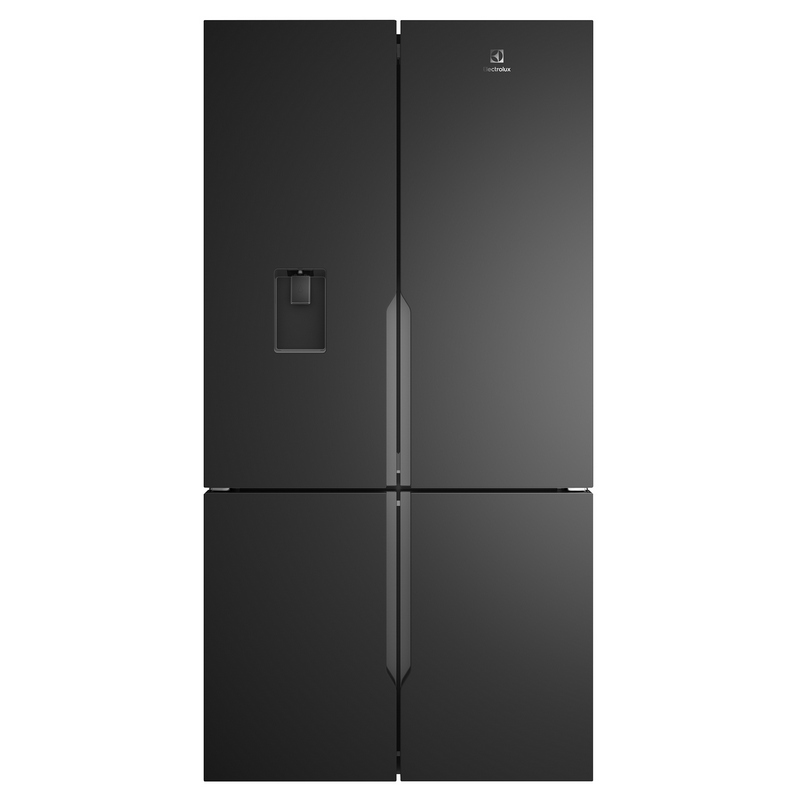 Electrolux UltimateTaste 700 4 Doors Refrigerator (19.8 Cubic, Matt Charcoal Black) EQE5660A-B