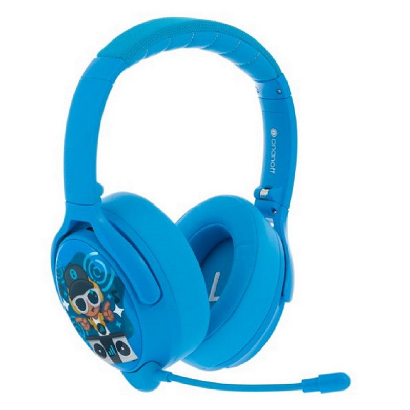 Buddyphones Cosmos+ Over-ear Wireless Kids Bluetooth Headphone (Cool Blue)