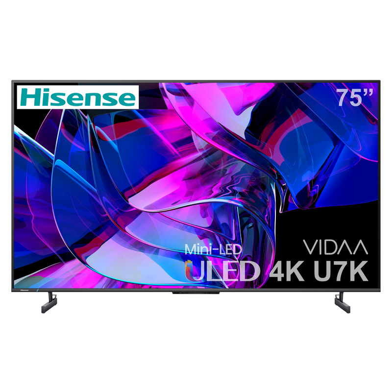 HISENSE TV U7K VIDAA ULED Mini LED (4K, Google TV, 2023)