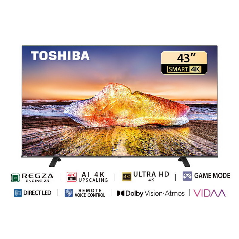 Toshiba TV 43E330M Smart TV 43 Inch 4K UHD LED 43E330MP 2023