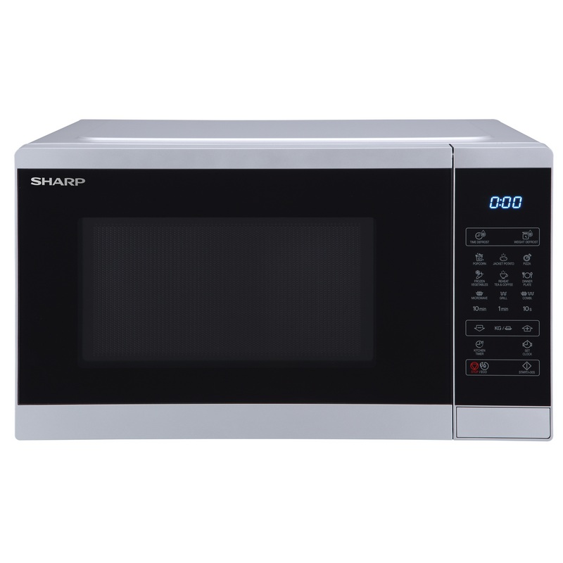 Sharp Microwave (900W, 25L, Black) R-754G-S