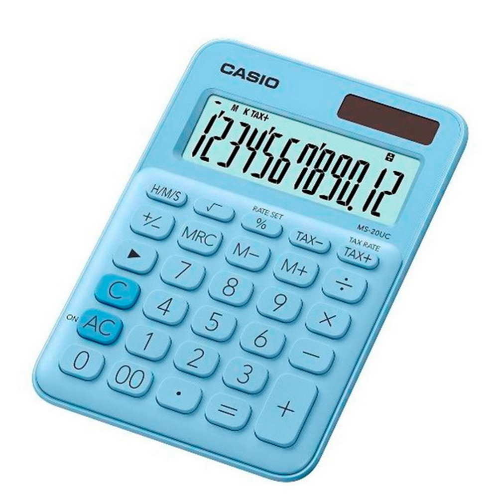 Casio Calculator (Blue) MS-20UC-LB