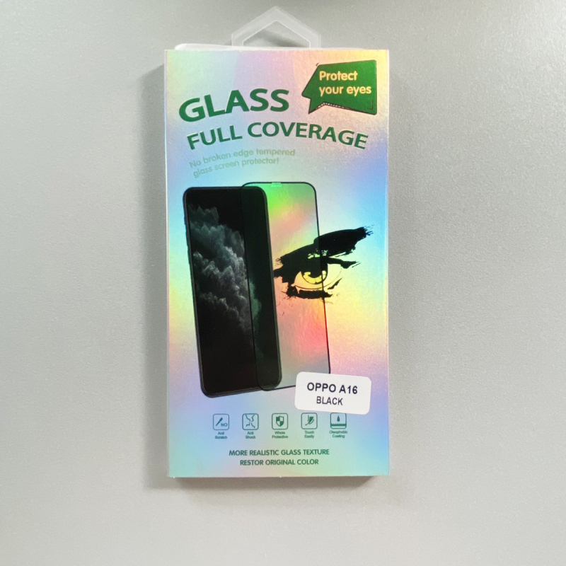 FILM GLASS FULL COVERAGE GO POWER PBL OPPO A16