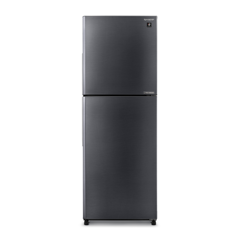 SHARP Peach Series Double Doors Refrigerator (8.9 Cubic, Dark Silver) SJ-XP260T-DK