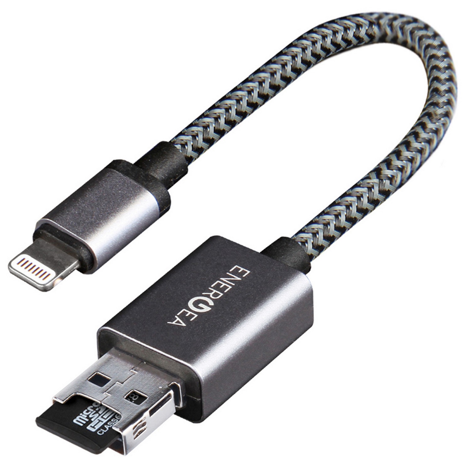 Energea Lightning Cable AluMemo Expandable Memory 