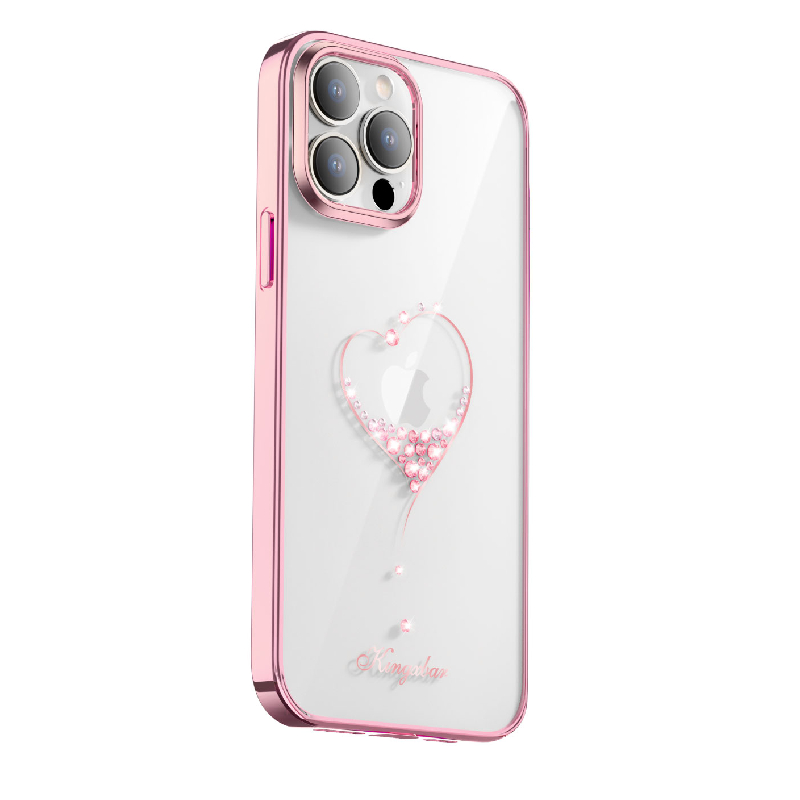 CASE IPHONE14PRO WISH ROSE GOLD KINGXBAR