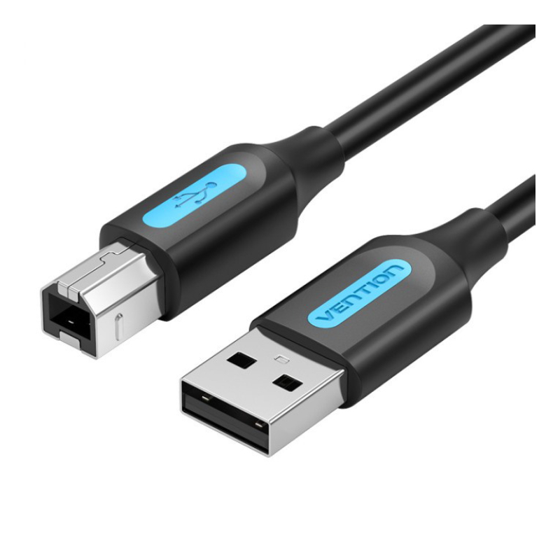 CABLE USB2.0 A MALE TO B MALE PRINT 3M