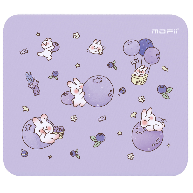 MOUSEPAD SMALL MOFII #PANCAKE  BUNNY Purple PANCAKE 