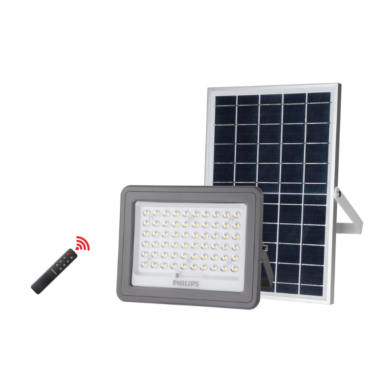Philips Solar Spotlights (10W, Grey) BVC080 LED15/765